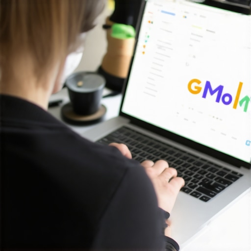 Digital marketer analyzing Google My Business optimization strategies.