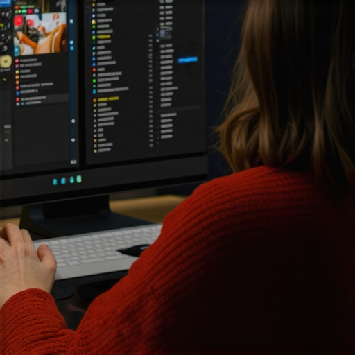 Consultant reviewing Google My Business insights and features for local SEO strategy