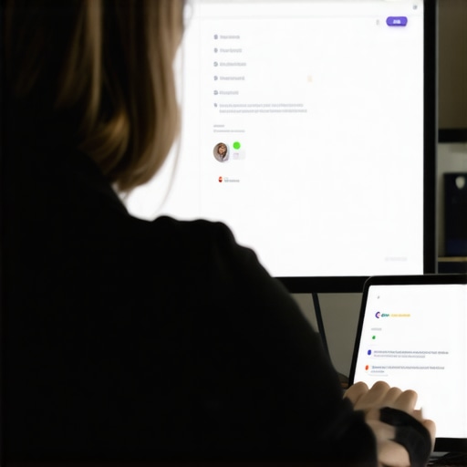 Person reviewing Google My Business profile with active updates and reviews