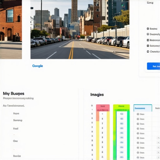 GMB profile with images, schema markup, and reviews