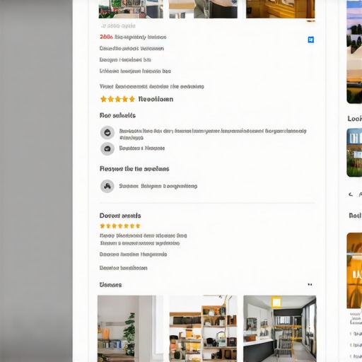 Screenshot of a well-optimized Google My Business profile with reviews, photos, and keywords.