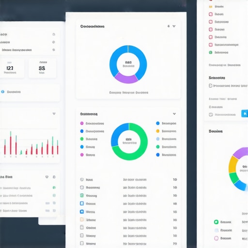 Dashboard with local SEO analytics and tools