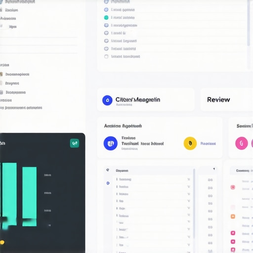 Integrated Local SEO Management Dashboard Screenshot of a dashboard showing citation, review, and analytics tools for local SEO