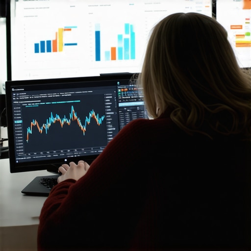 Analyzing Local SEO Data for Better Rankings Person reviewing local SEO analytics on a laptop