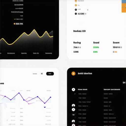 Monitoring Local SEO Performance Person analyzing local SEO data on a digital dashboard