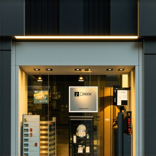 Exterior view of a retail shop with visible signage and clean storefront.