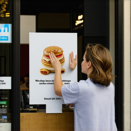 Updating Storefront Signage for Better Visibility Business owner changing storefront sign to reflect new branding
